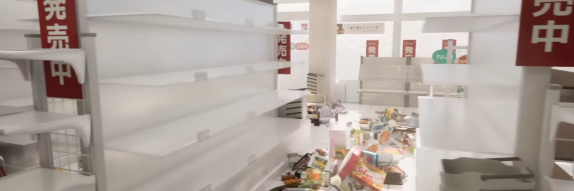 Konbini Cleanup video 6