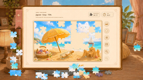 Скриншот 2 из игры Jigsaw Sweeper