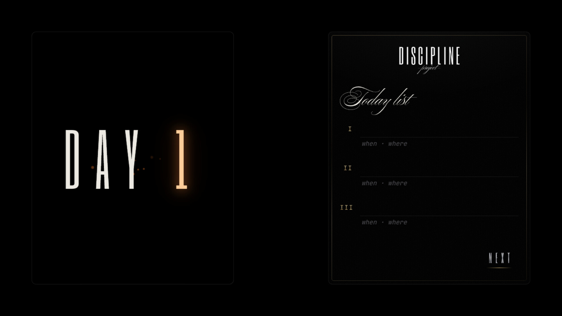 DISCIPLINE screenshot #2