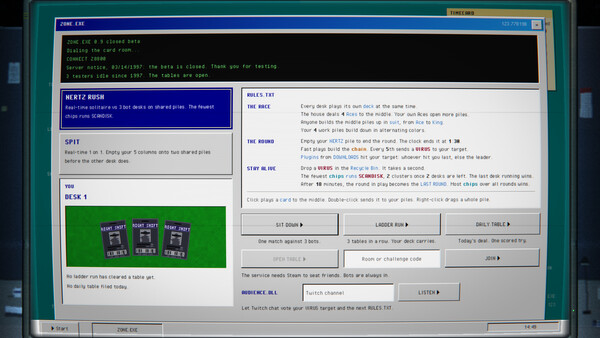 SOLITAIRE.EXE: A Roguelike on the Night Shift screenshot 8