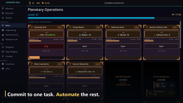 Horizon Idle Demo 스크린샷 1