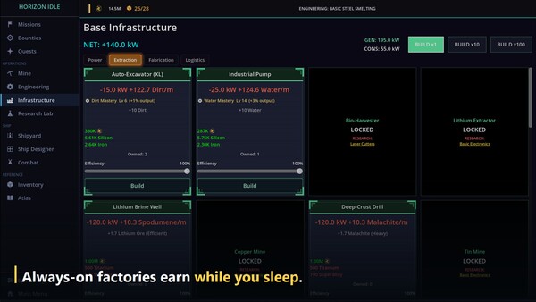 Horizon Idle Demo 스크린샷 4