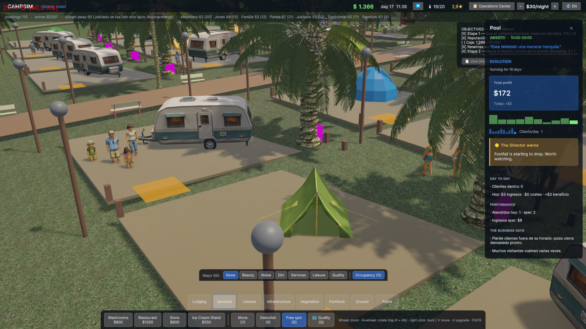 Camping Resort Simulator screenshot 6