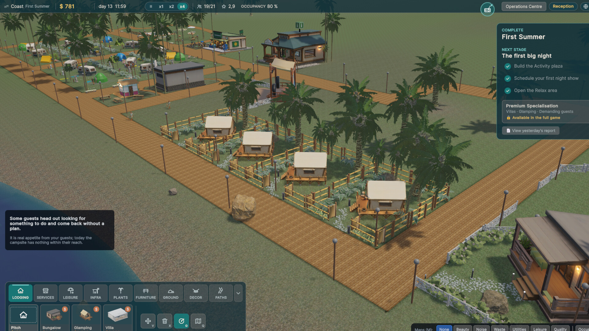 Camping Resort Simulator screenshot #1
