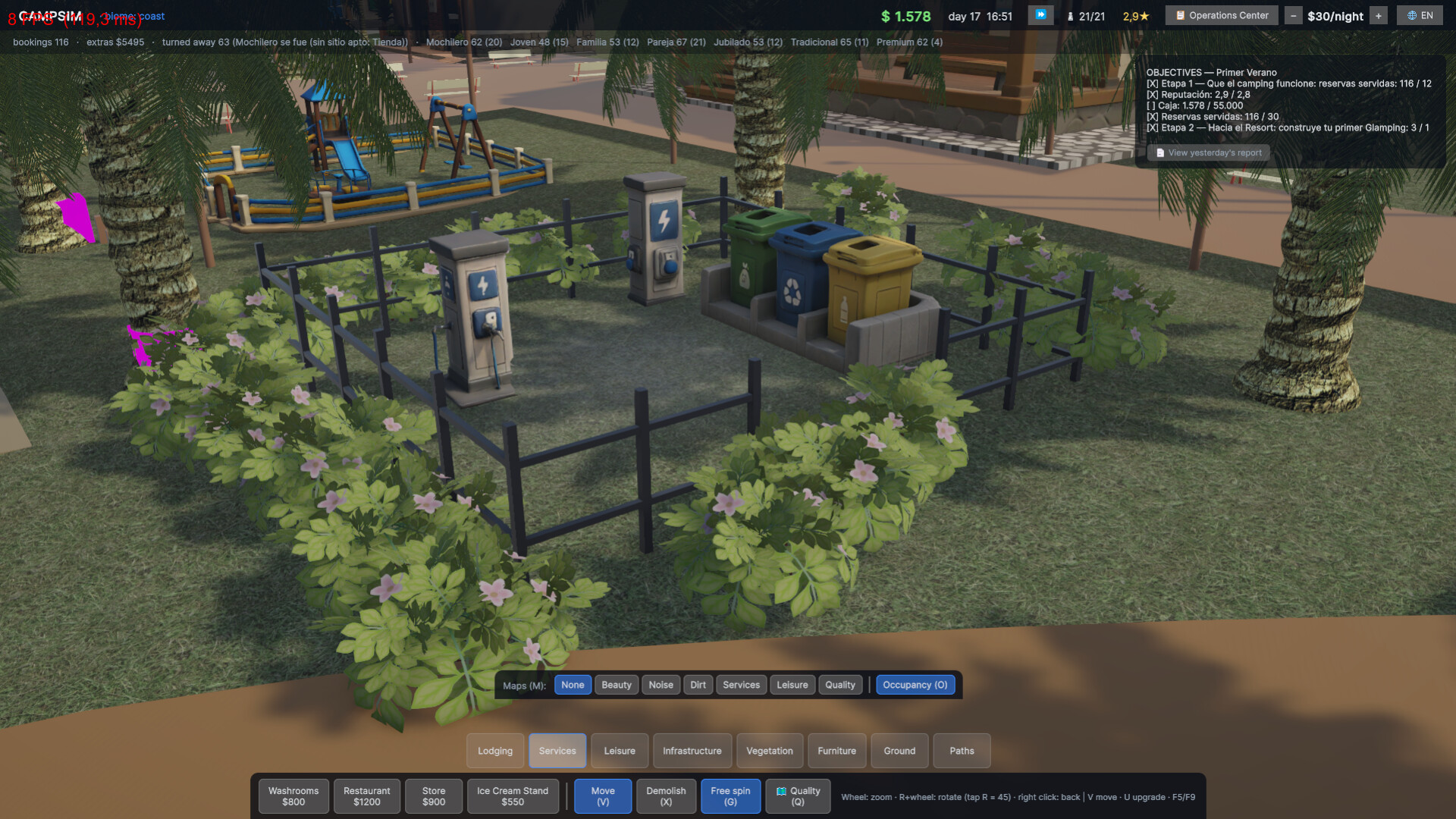 Camping Resort Simulator screenshot 13