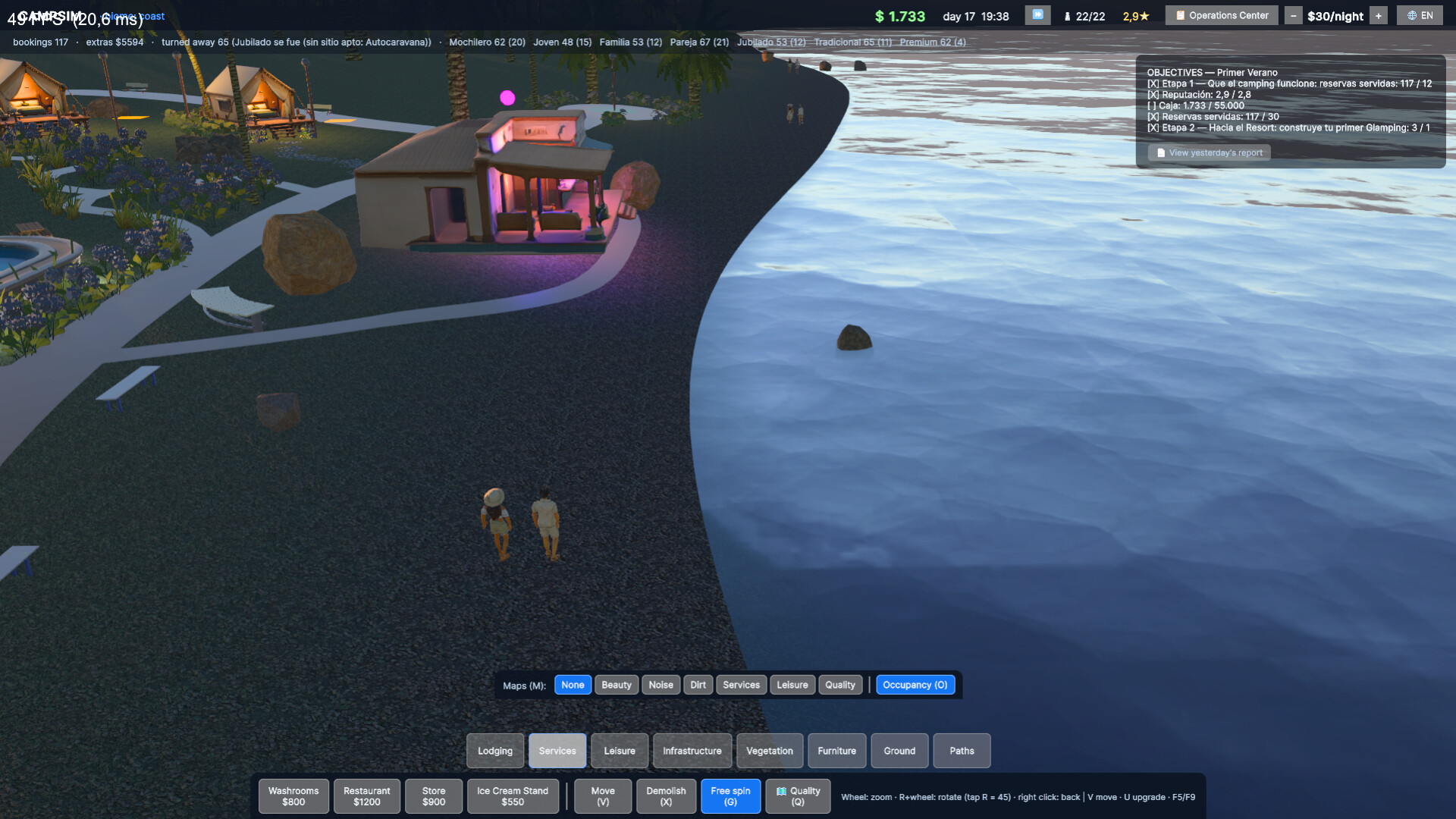 Camping Resort Simulator screenshot 10
