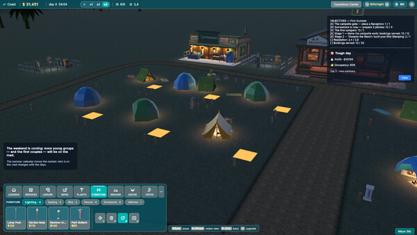 Camping Resort Simulator screenshot 6