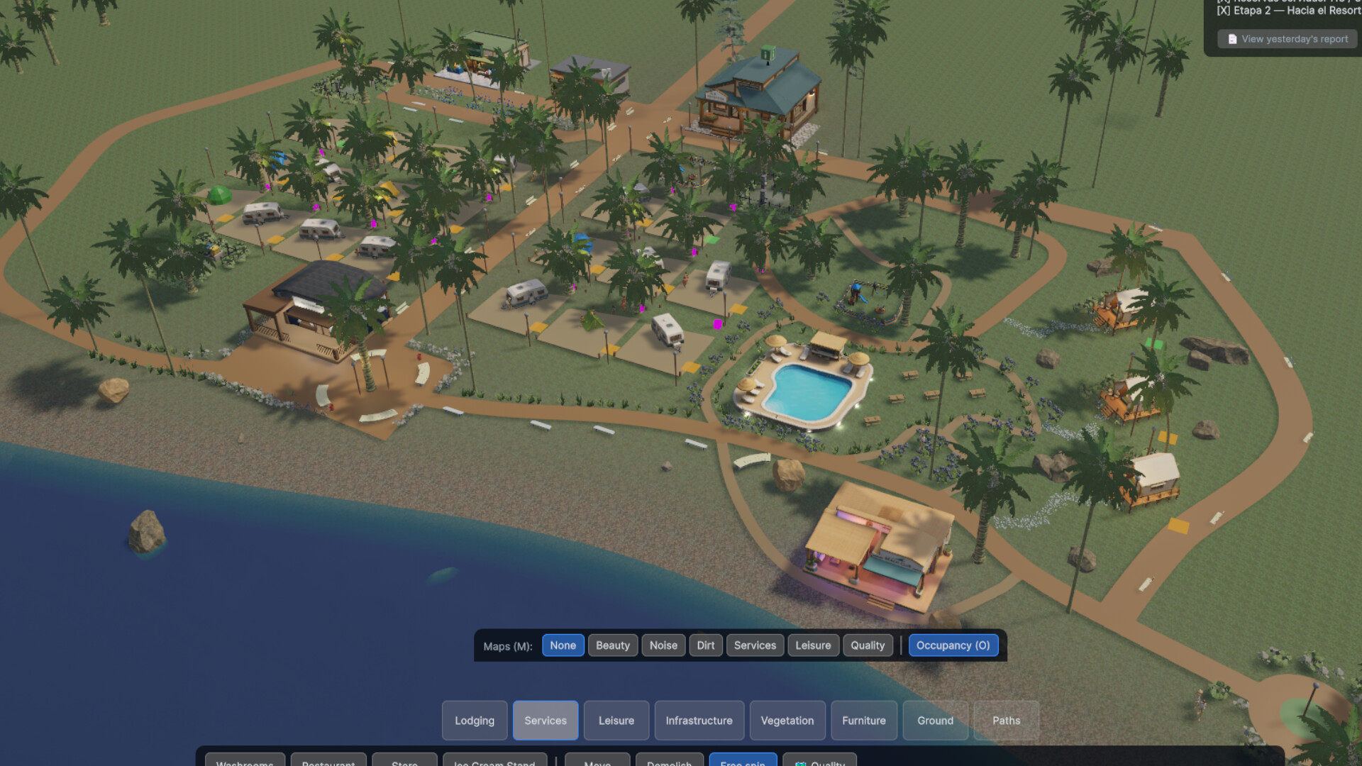 Camping Resort Simulator screenshot 2