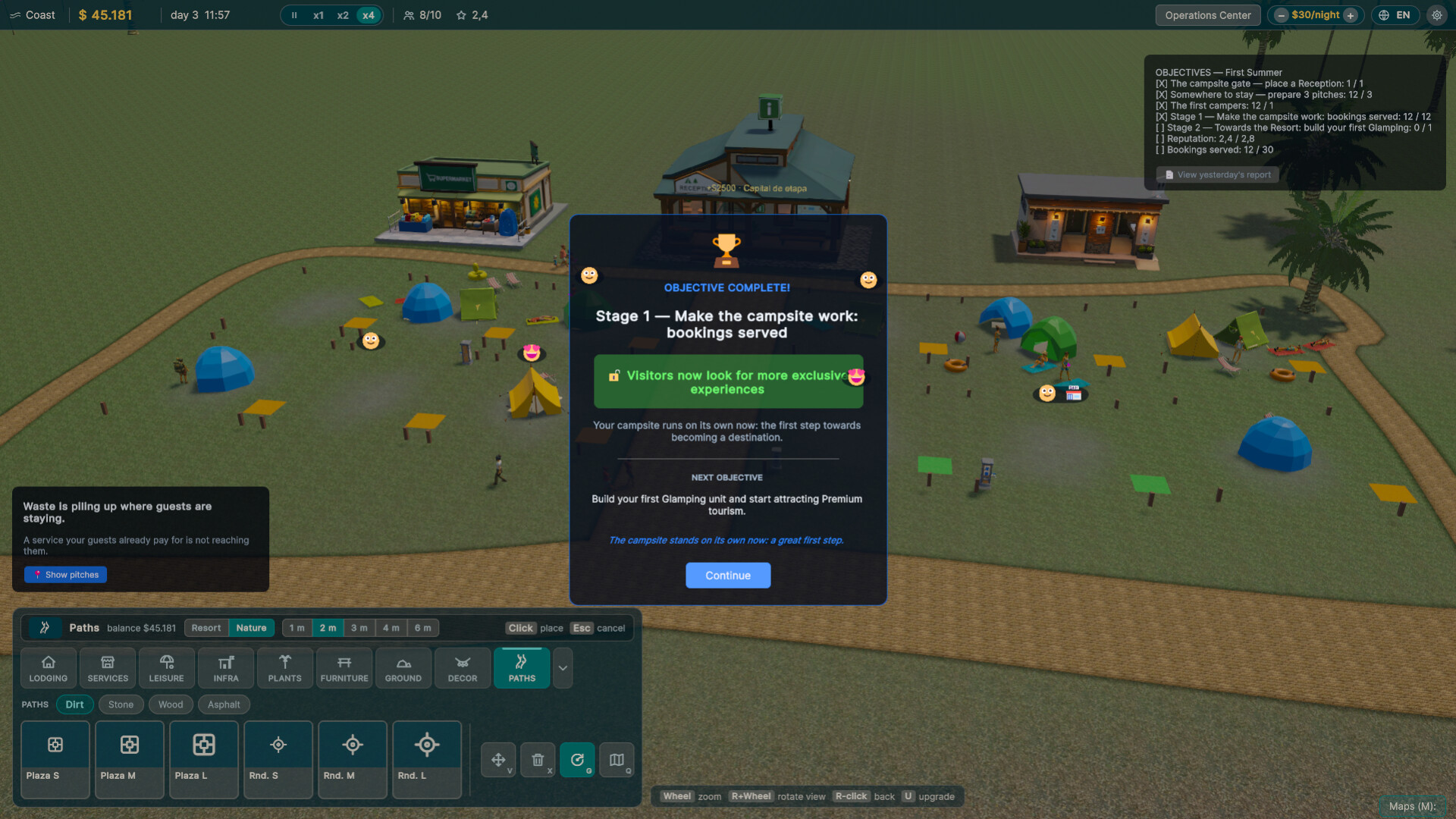Camping Resort Simulator screenshot 4