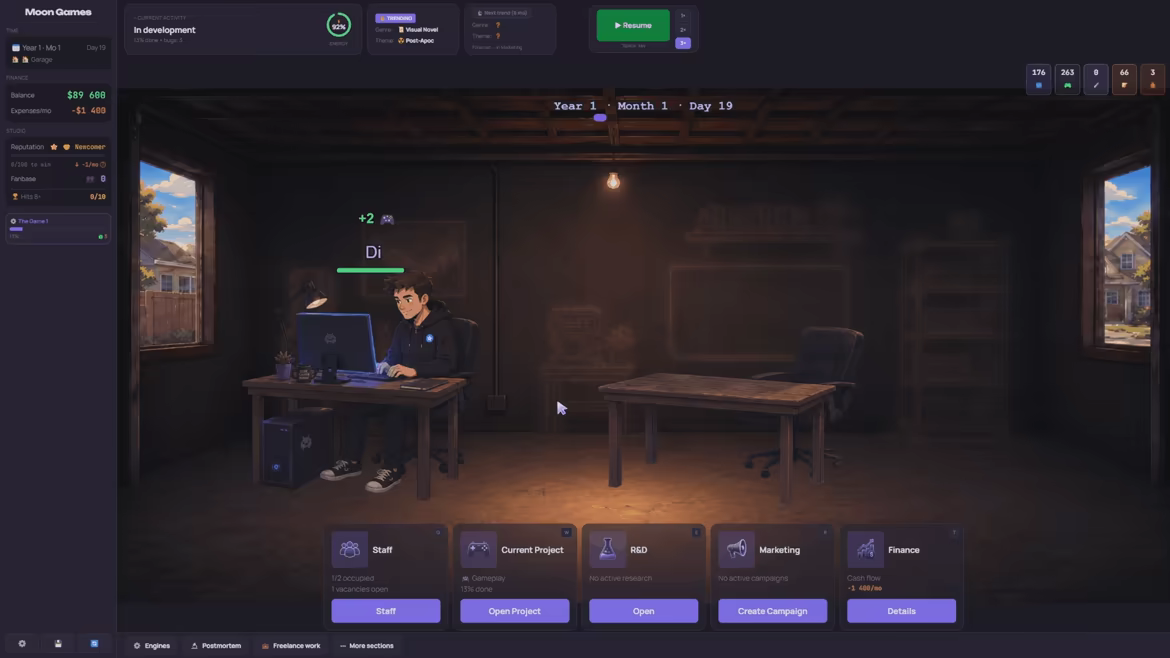 One More Release: Indie Studio Tycoon video 2