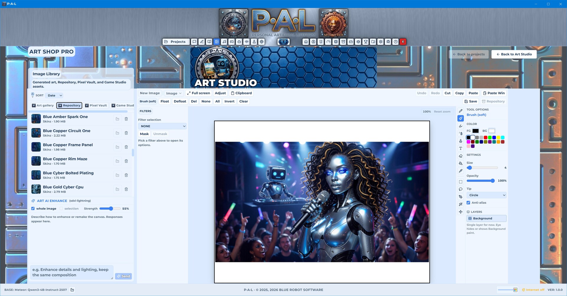P·A·L - Personal Artificial Lifeform screenshot 1