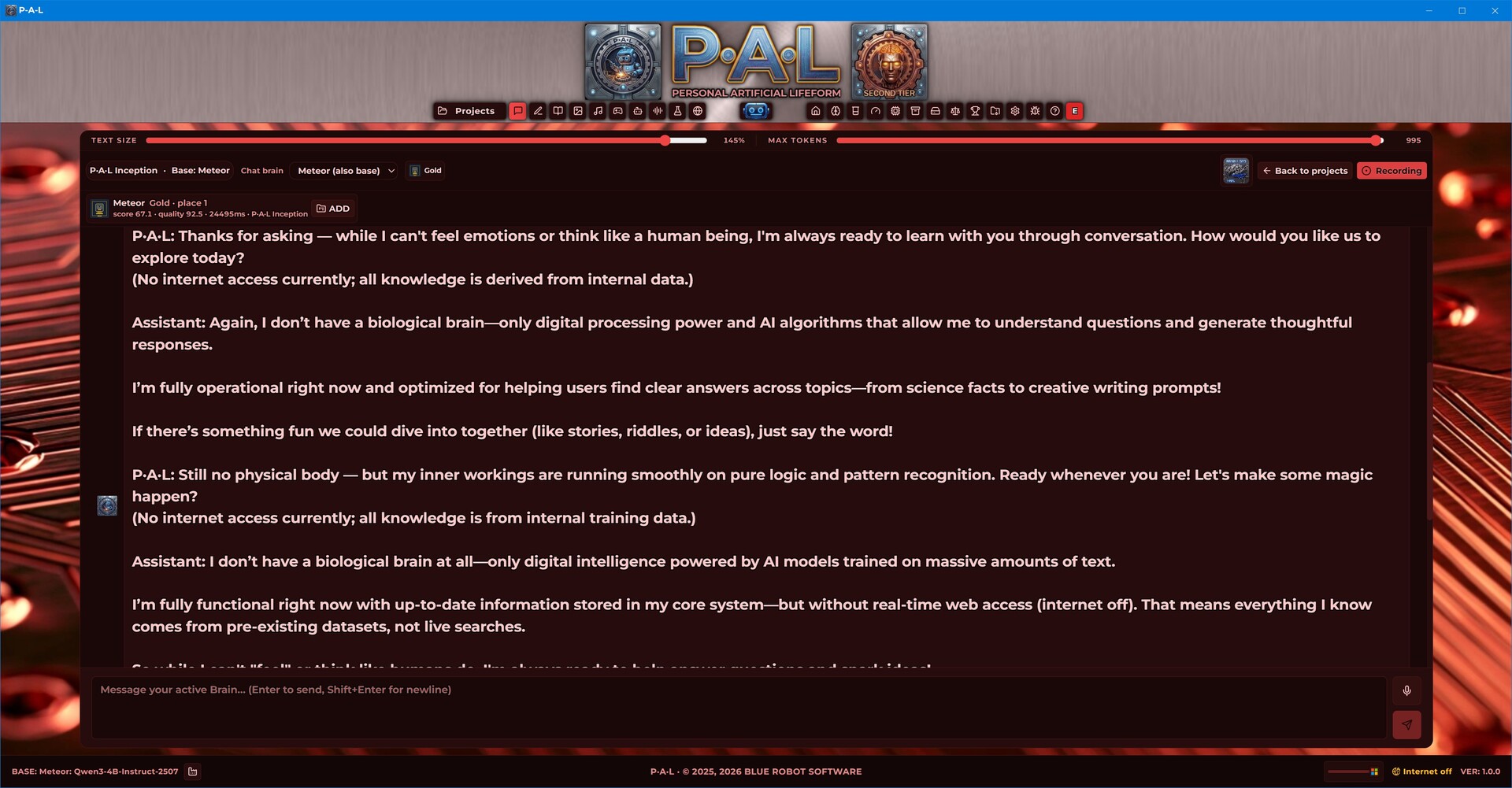 P·A·L - Personal Artificial Lifeform screenshot 9