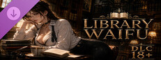 Library Waifu 18+ Banner