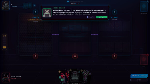 Hackagon: Cyber Card Battler スクリーンショット 1