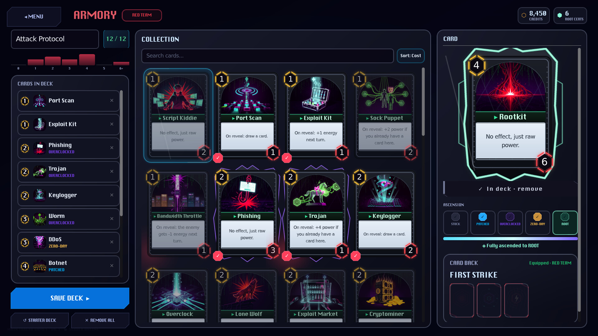 Hackagon: Cyber Card Battler screenshot 2