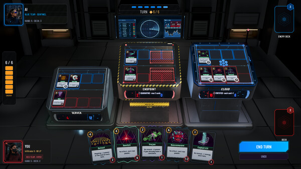 Hackagon: Cyber Card Battler screenshot 1