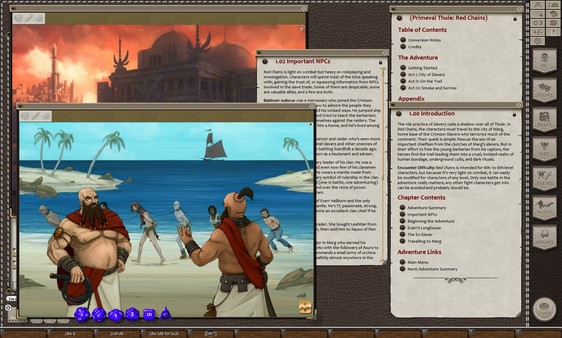 Fantasy Grounds - 5E: Primeval Thule: Red Chains