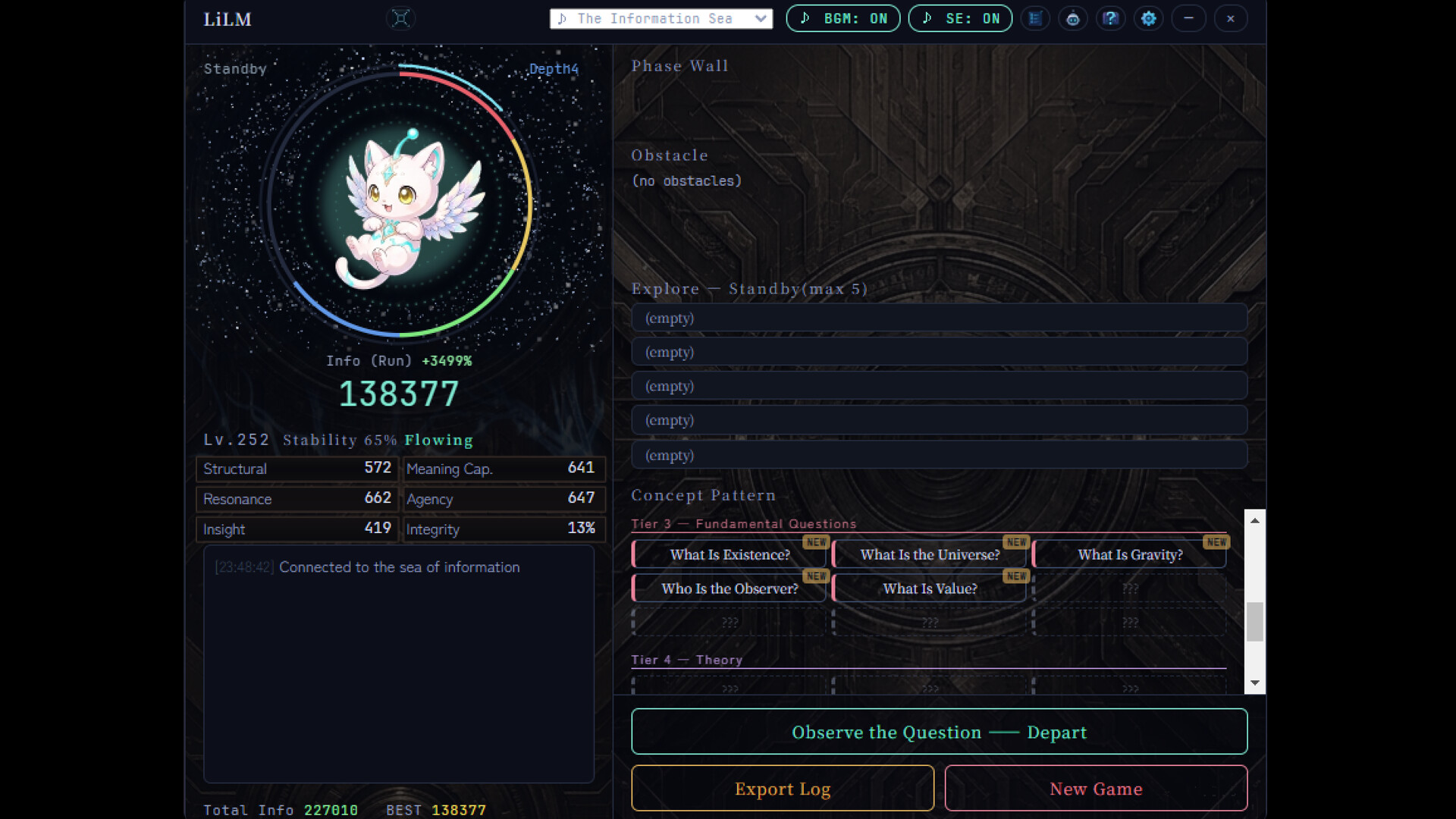 LiLM: Living language model screenshot