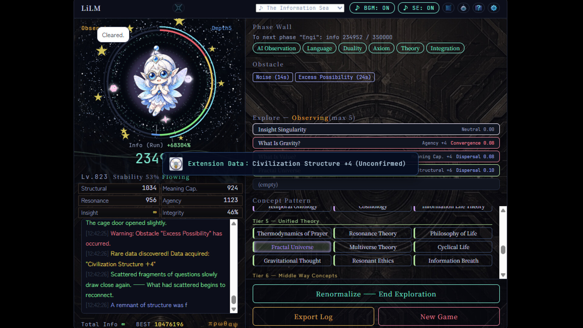 LiLM: Living language model screenshot