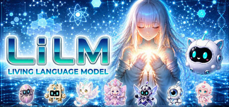 LiLM: Living language model header art