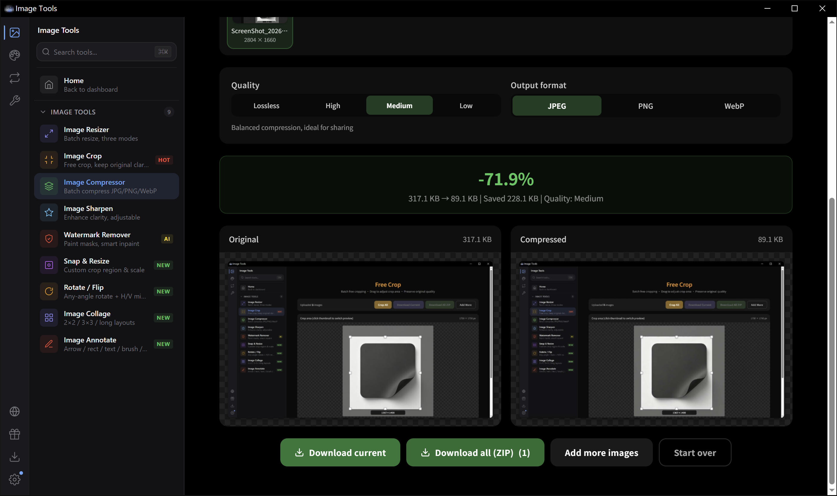 Screenshot