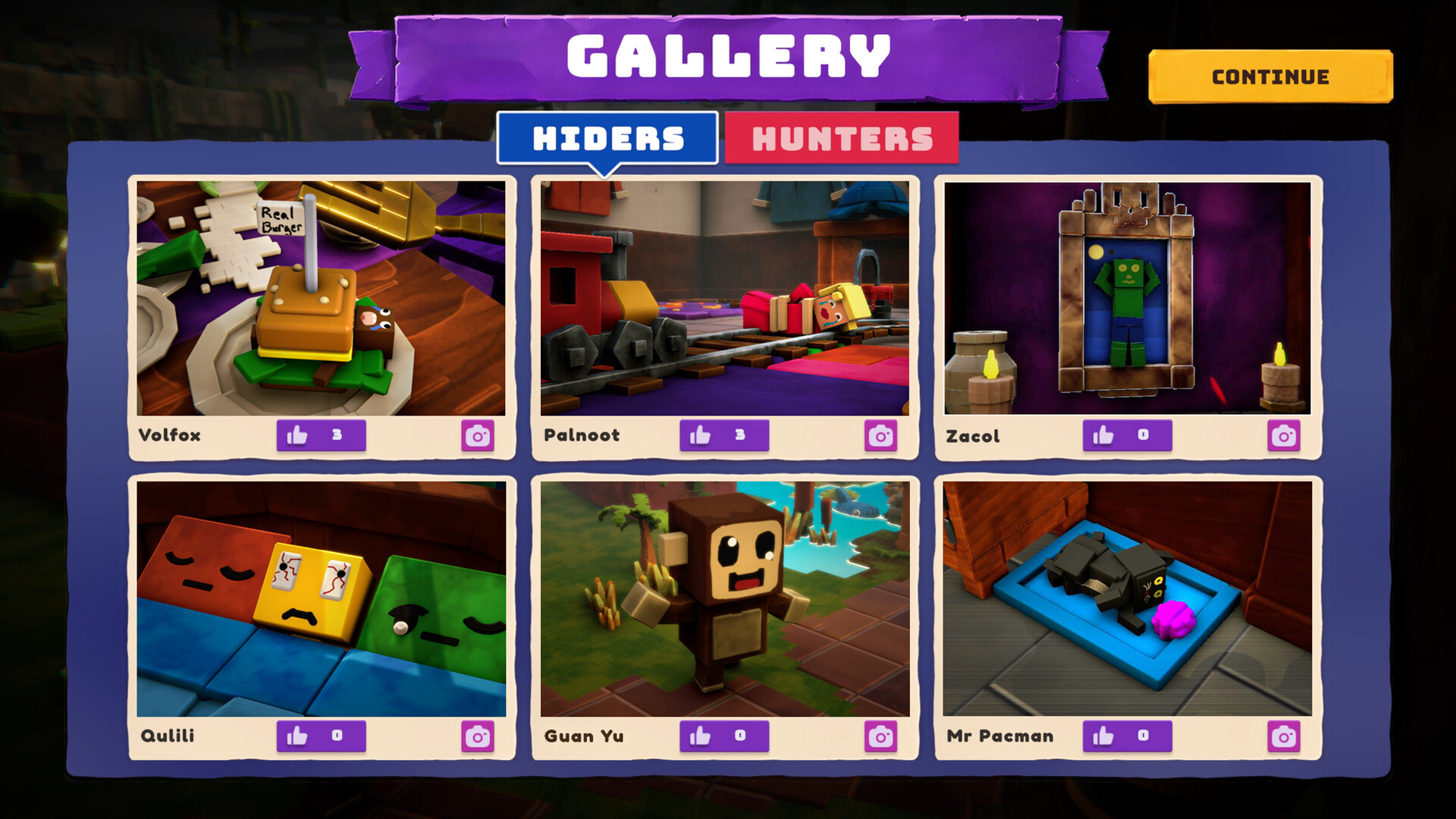 Peekablock screenshot