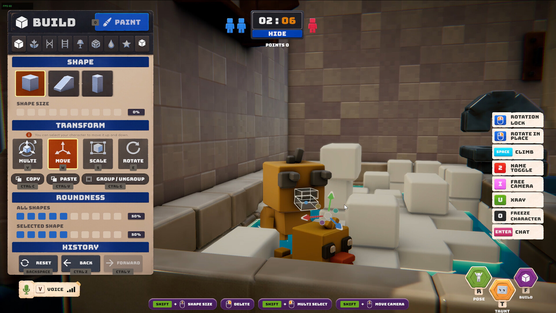 Peekablock screenshot