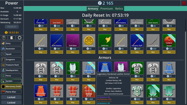 Arxanum Idle screenshot 11