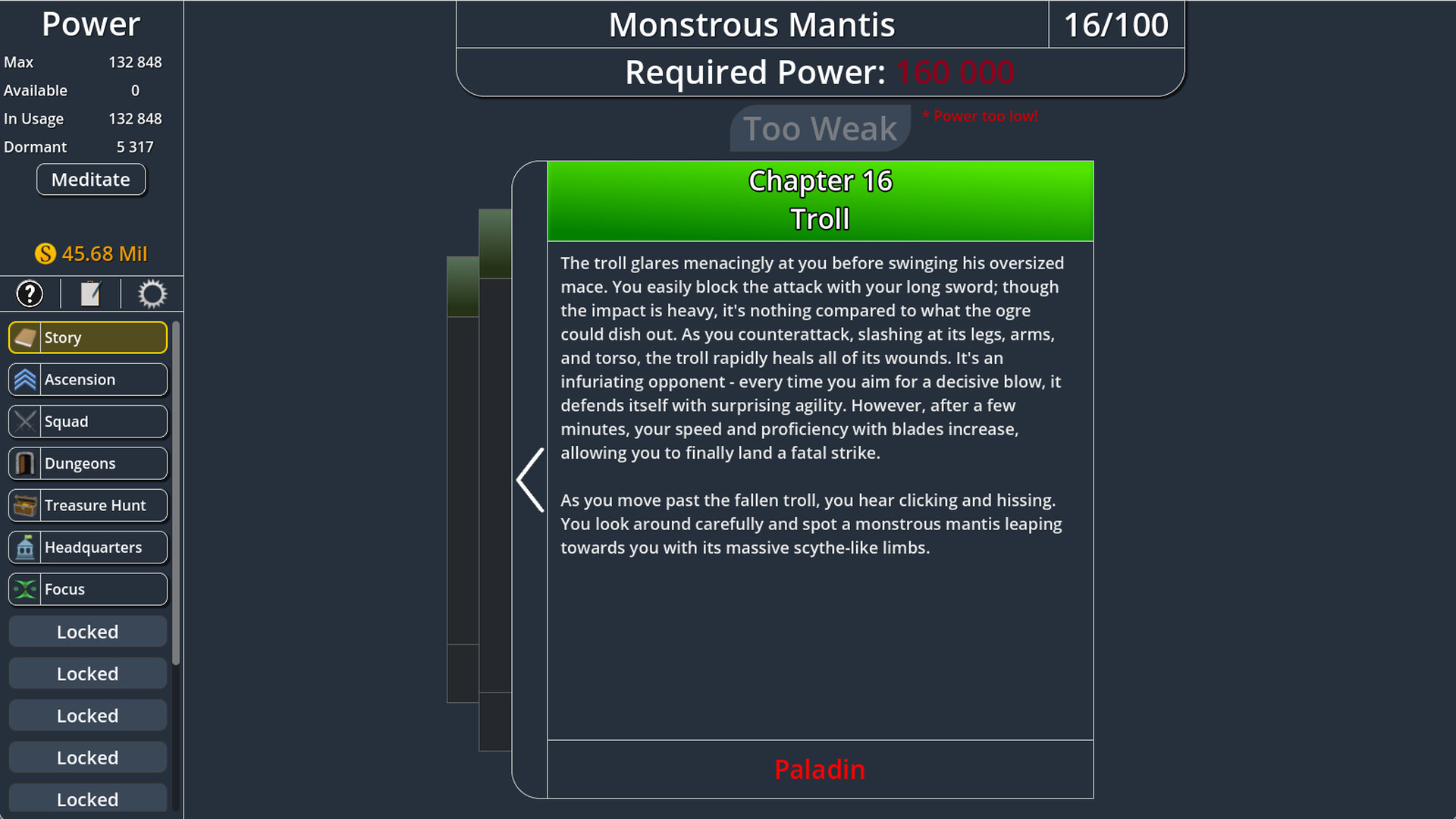 Arxanum Idle — official gameplay screenshot 1