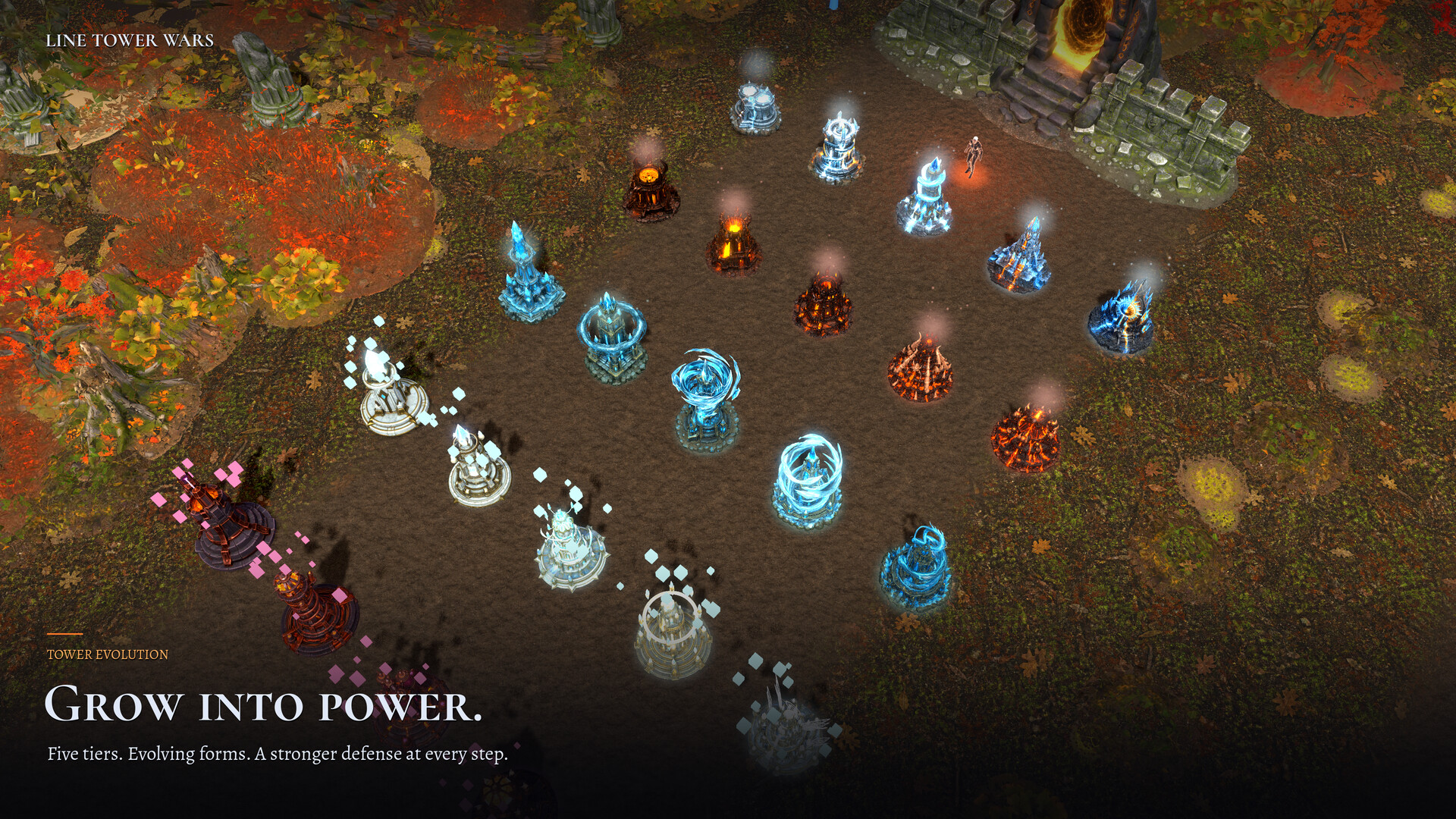 Line Tower Wars screenshot 3