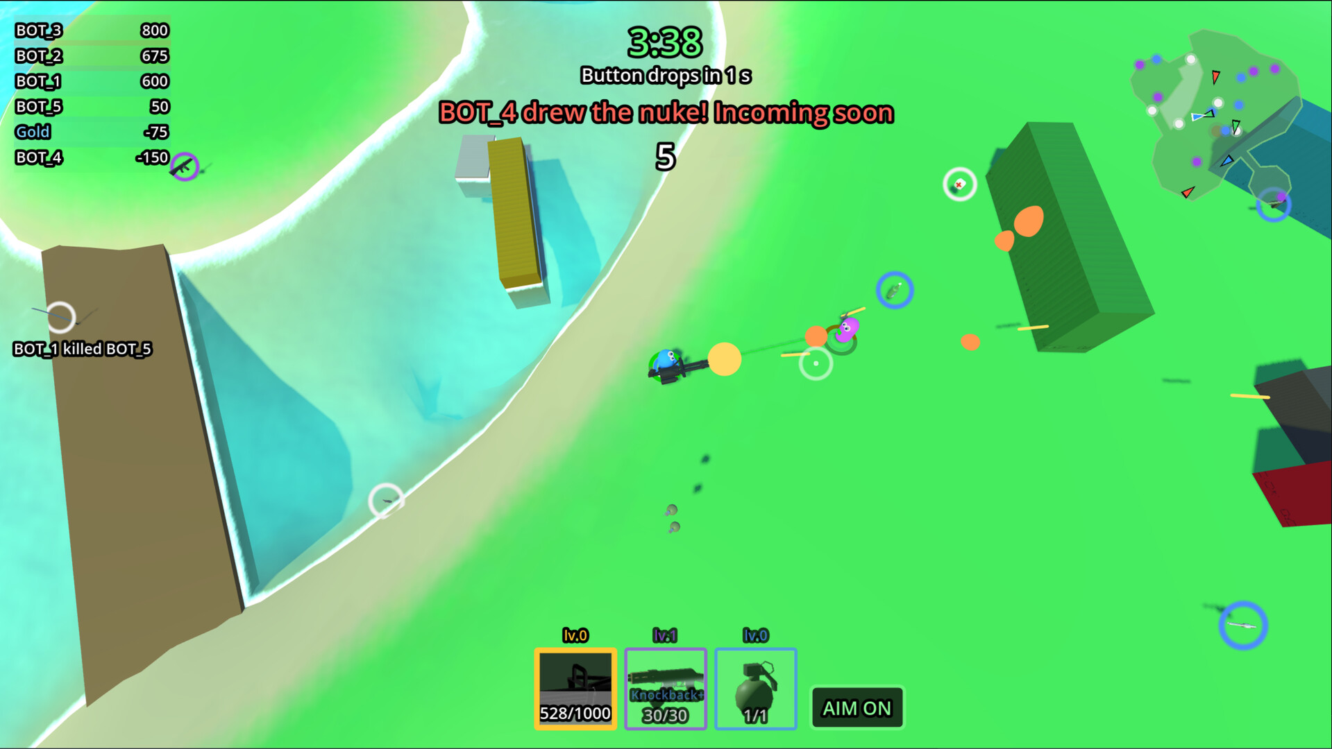Capsule Carnage: Don't Press That screenshot #2