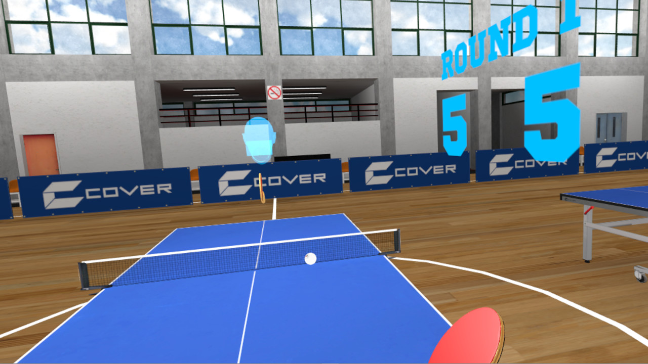 #1. Ping Pong League (Steam) De: Cover Corp.