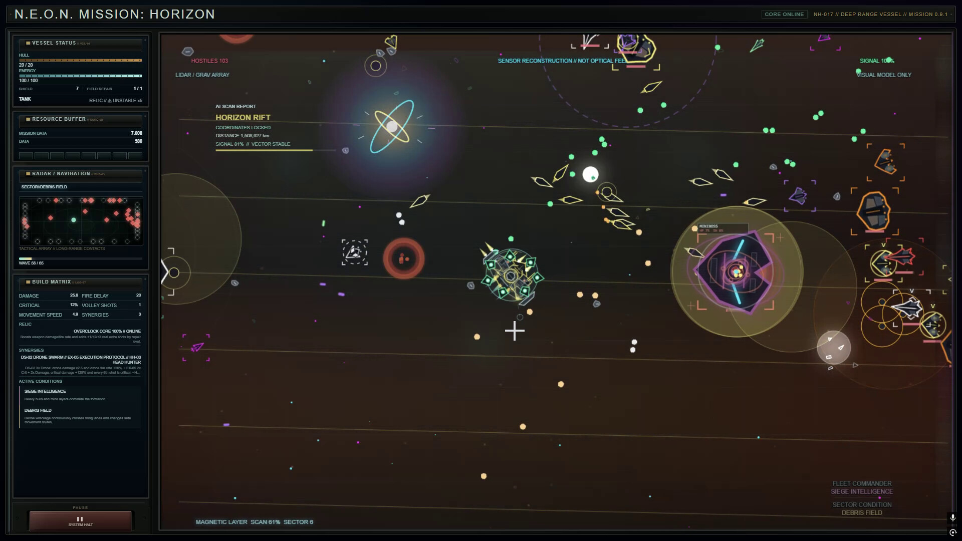 N.E.O.N. HORIZON screenshot 1