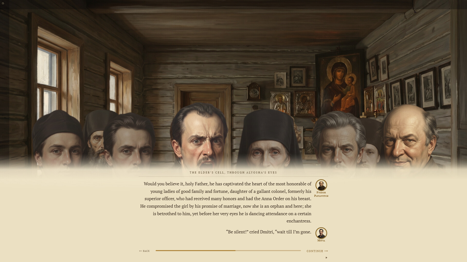The Brothers Karamazov screenshot 1