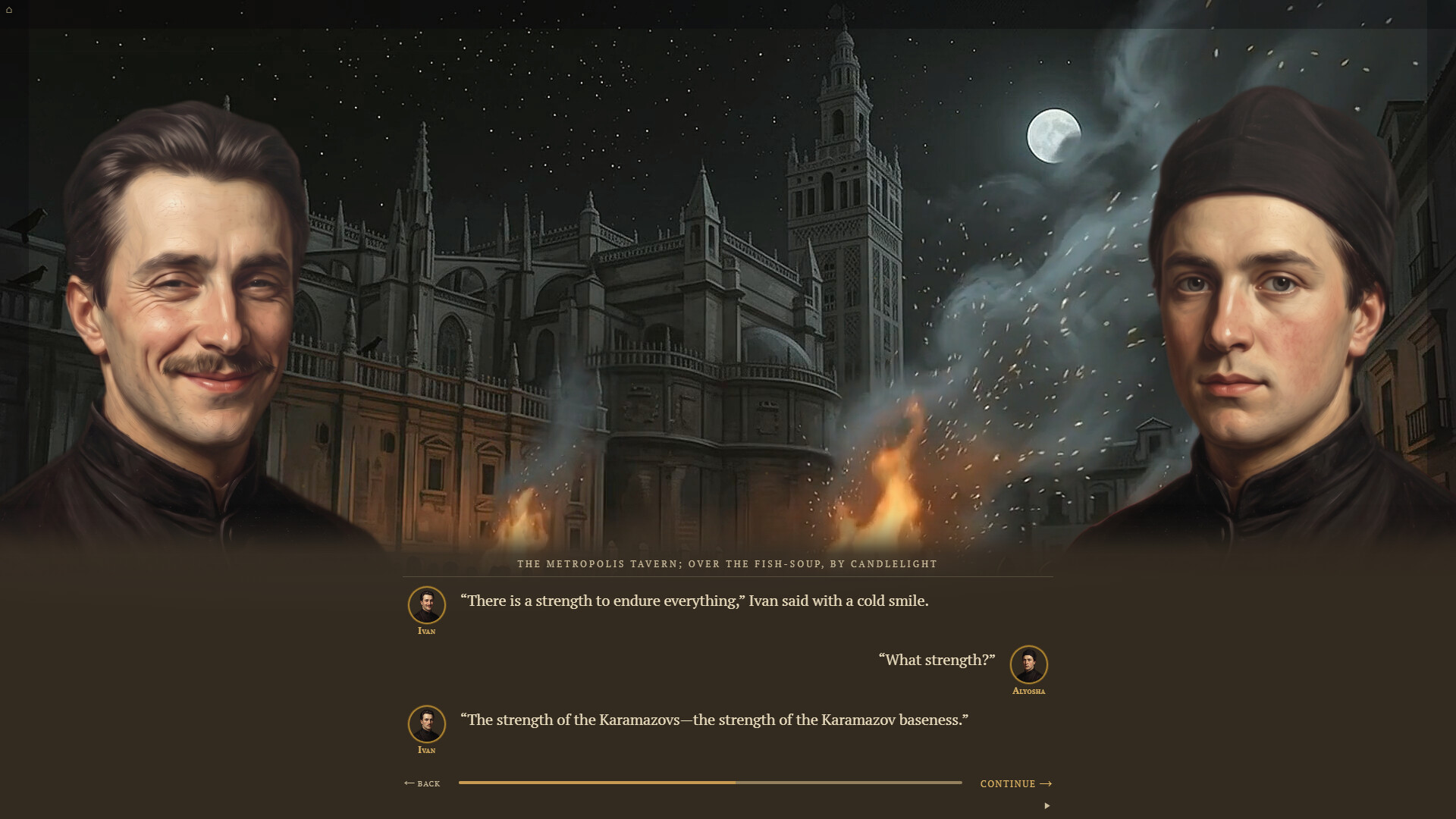 The Brothers Karamazov screenshot 2