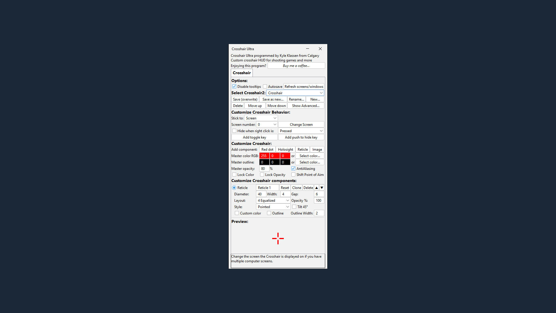 Crosshair Ultra screenshot 3
