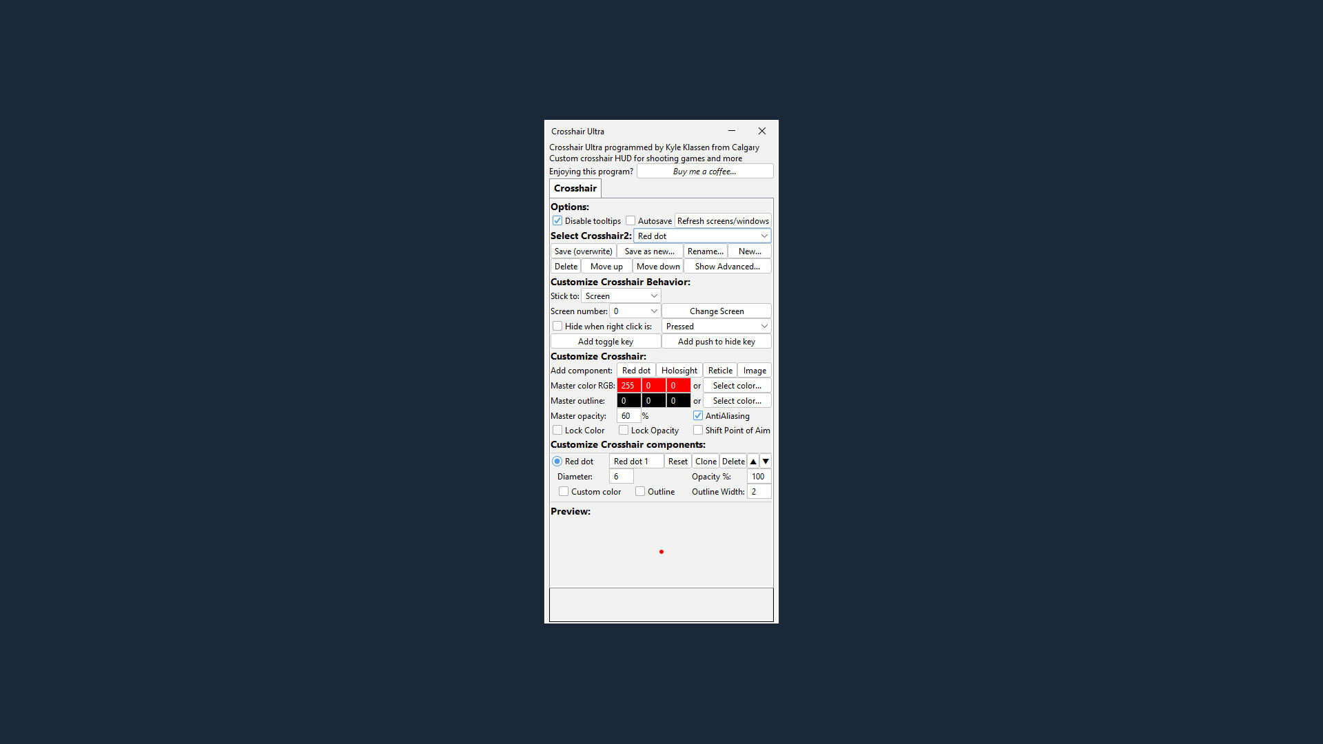 Crosshair Ultra screenshot 2