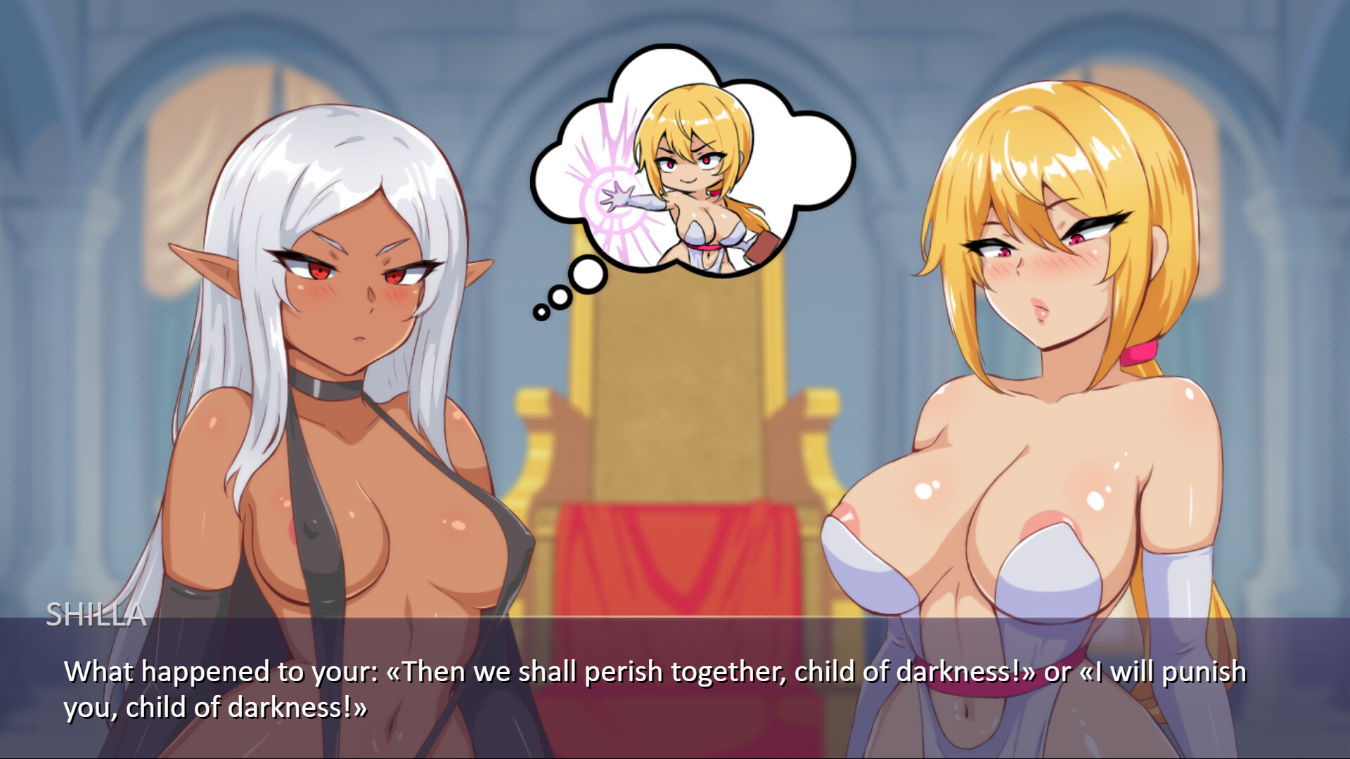 Thicc Magic. Elves' Perverted Beauty Standards.gif screenshot #4
