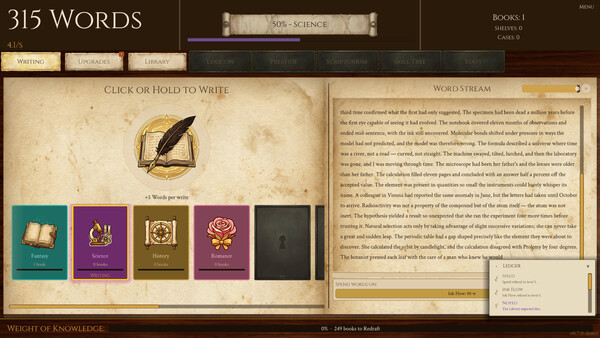 The Infinite Library Demo 스크린샷 1