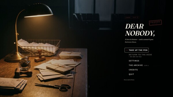 Dear Nobody screenshot 4