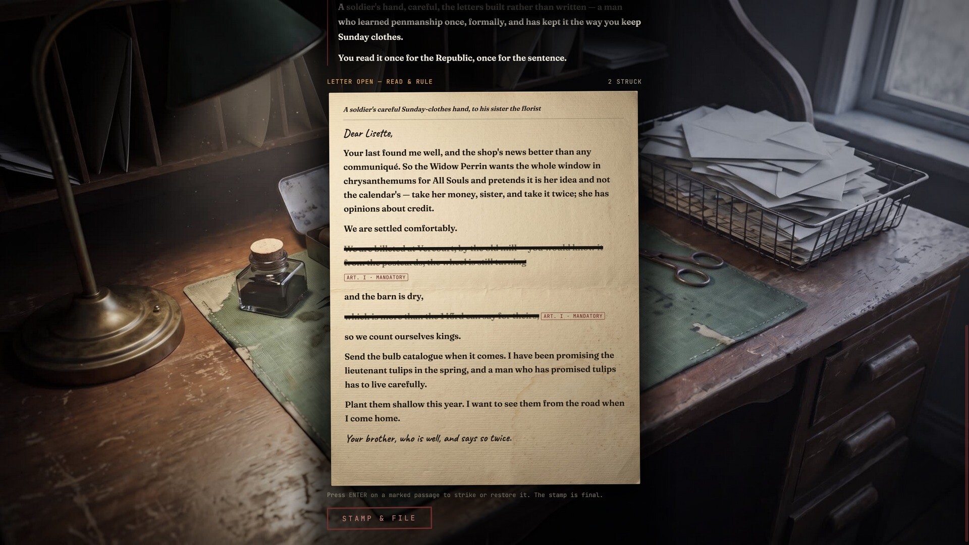 Dear Nobody screenshot #4