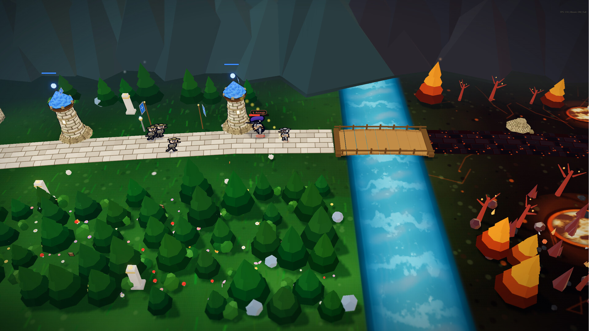 Lane Wars Demo screenshot 2