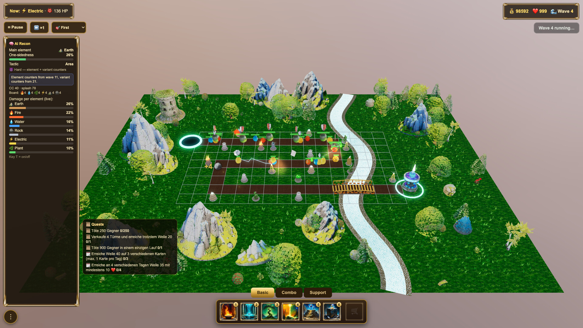 Mindswarm Elements TD – Screenshot 3