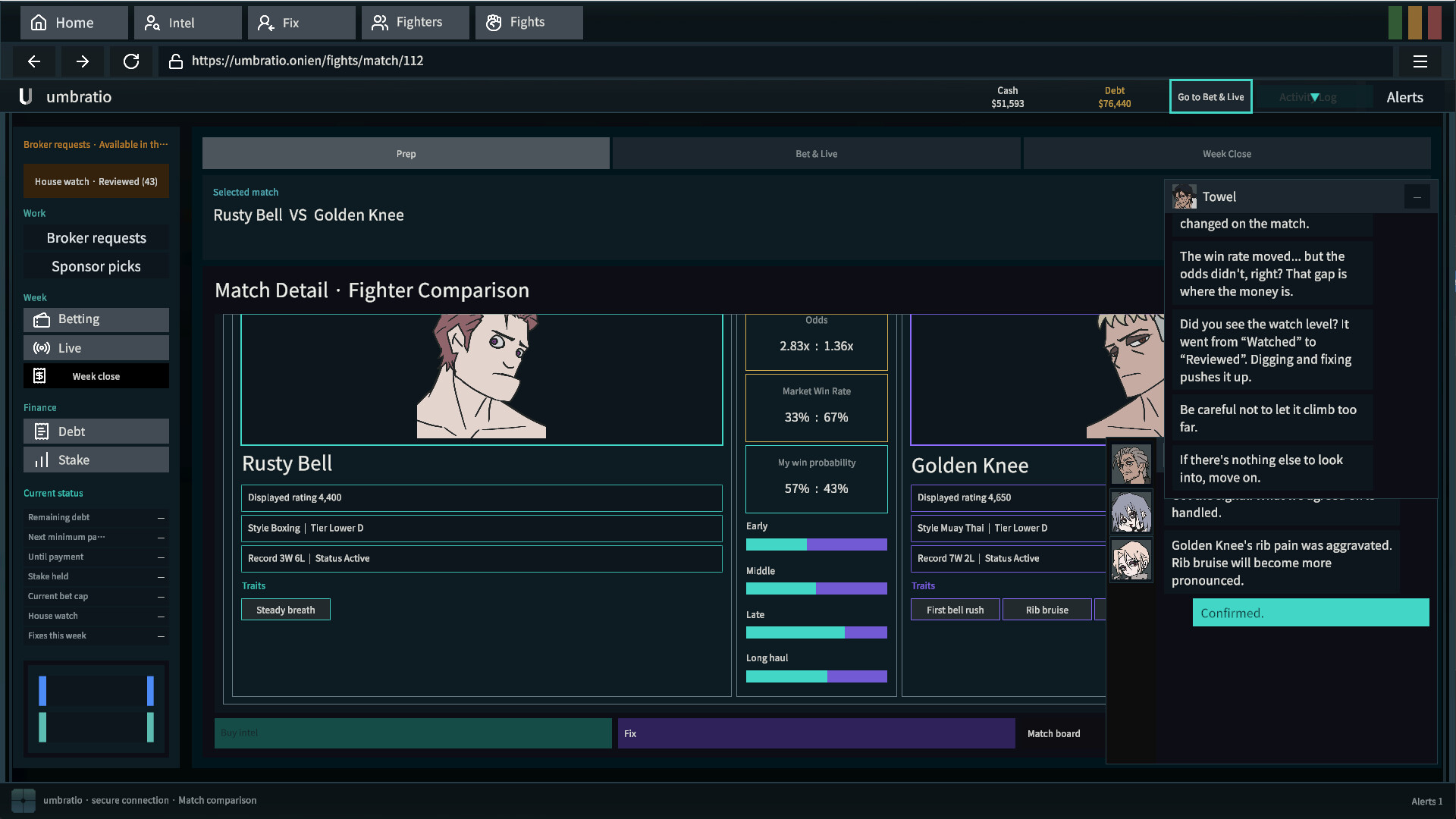 UMBRATIO - THE ODDS ARE FIXED screenshot #2
