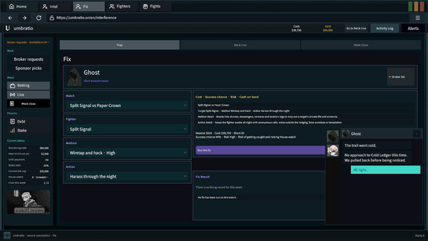 UMBRATIO - THE ODDS ARE FIXED screenshot 7
