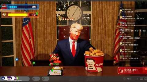 Trump Goes Live! video 1