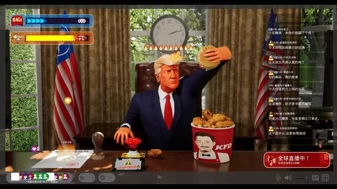 Trump Goes Live! video 2