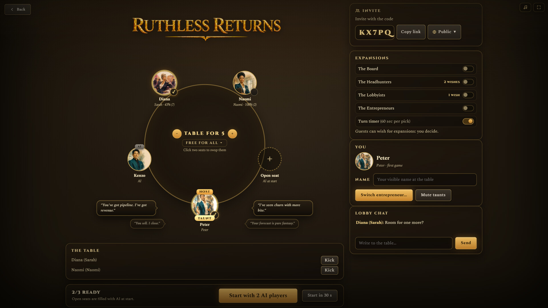 Ruthless Returns screenshot 6