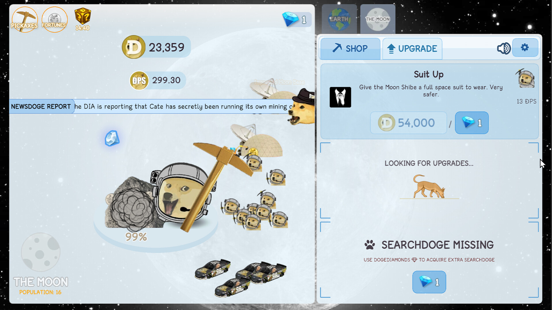 Dogeminer 2: Back 2 The Moon™のスクリーンショット 1