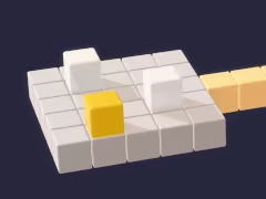 Gold Cubes video 2